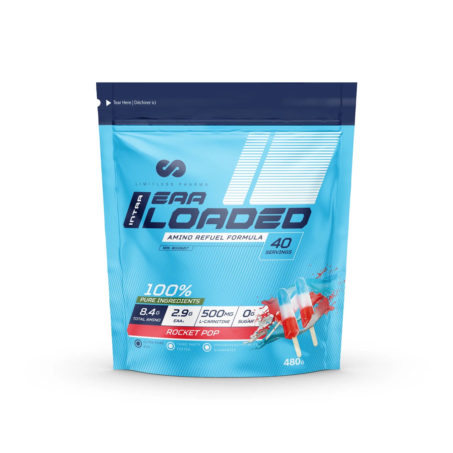 Limitless Pharma - EAA Loaded - 40 serving