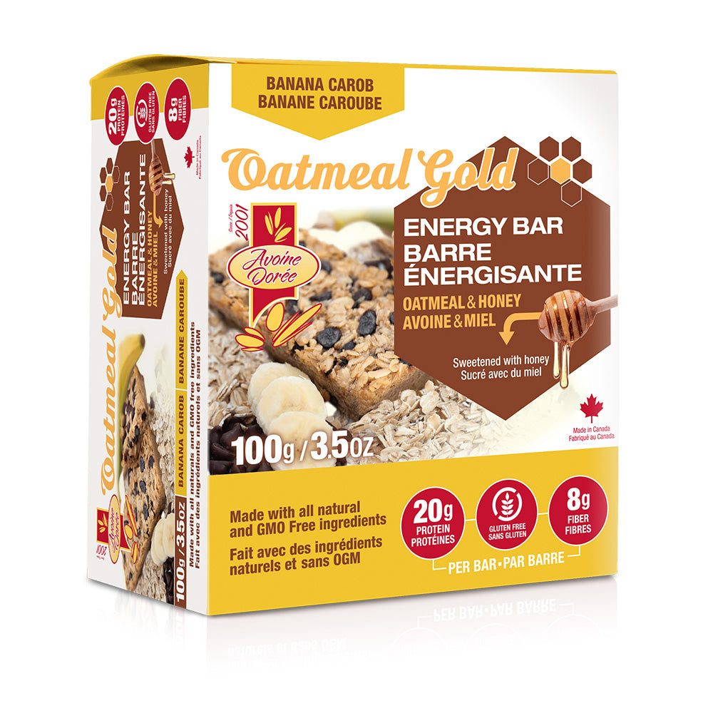 Oatmeal Gold - Energy Protein Bar 100g - Box 12