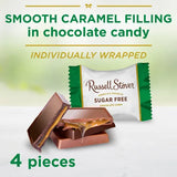 Russell Stover - Sugar Free Chocolate Caramel Tile with stevia - 85g