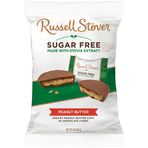 Russell Stover - Sugar Free Chocolate Peanut Butter with Stevia - 85g