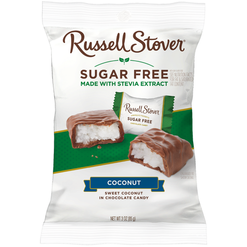 Russell Stover - Sugar Free Chocolate Coconut with Stevia - 85g