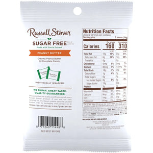 Russell Stover - Sugar Free Chocolate Peanut Butter with Stevia - 85g