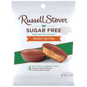 Russell Stover - Sugar Free Chocolate Peanut Butter with Stevia - 85g