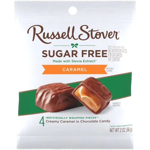 Russell Stover - Sugar Free Caramel with Stevia - 85g