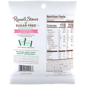 Russell Stover - Sugar Free Strawberry Flavored Creme - 85g