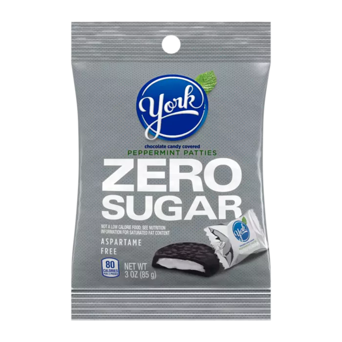 York - Sugar Free Chocolate Candy Covered Peppermint Patties - 3oz