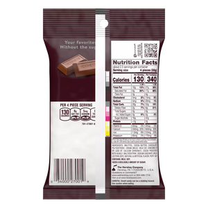 Hershey's - Bonbons au chocolat sans sucre - 85 g