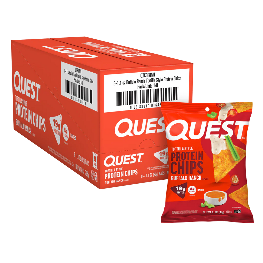 Quest Nutrition - Tortilla Style Protein Chips - Box 8