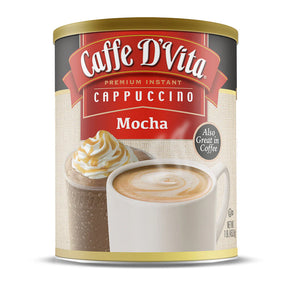 Caffe D'Vita - Premium Instant Sugar Free Cappuccino Mocha - 32oz