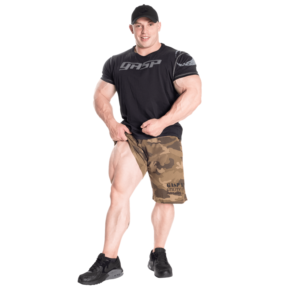 Short thermique Gasp camouflage vert