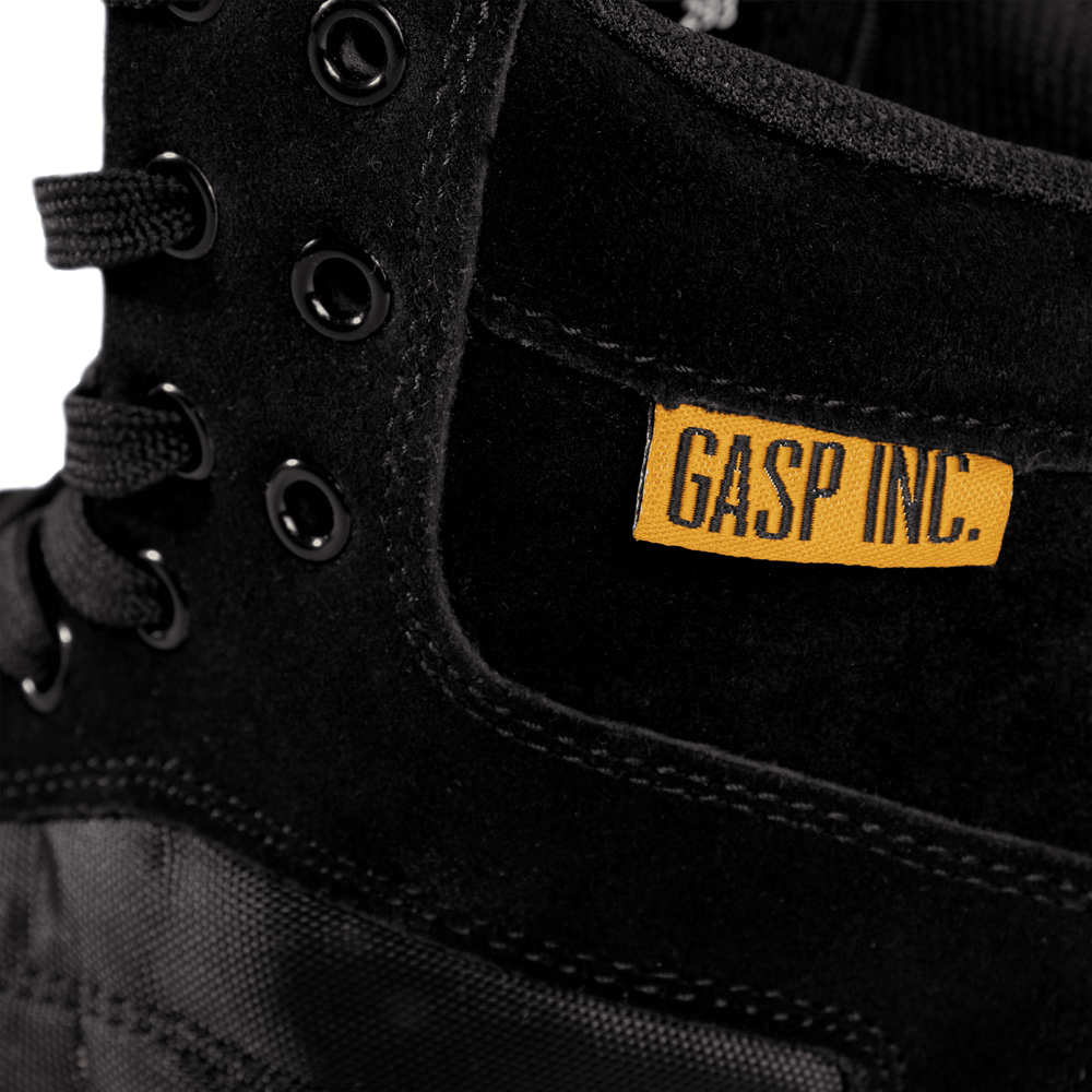 Gasp Zeus Thunderbolt Hi Tops Black