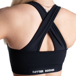 Soutien-gorge de sport BetterBodies - Scrunch - Noir