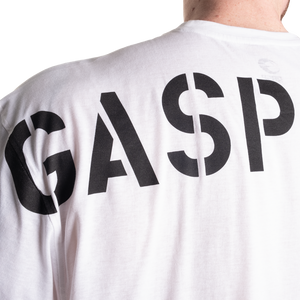 T-shirt en fer Gasp Division blanc