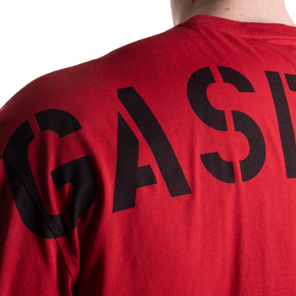 T-shirt en fer Gasp Division rouge piment