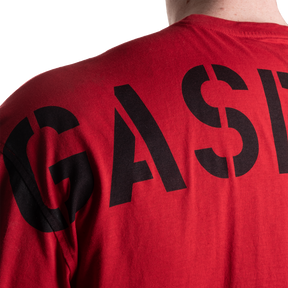 Gasp Division Iron Tee Chili Red