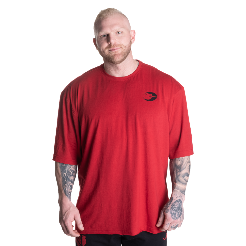 T-shirt en fer Gasp Division rouge piment