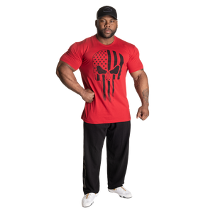 T-shirt standard Gasp Skull rouge piment