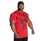 Gasp Skull Standard Tee Chili Red