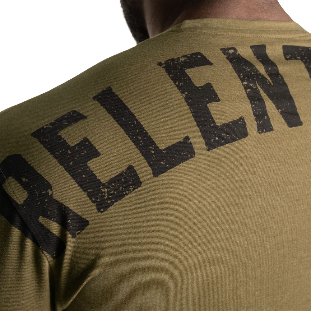 Gasp Skull Standard Tee Army Green Melange