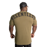 Gasp Skull Standard Tee Army Green Melange