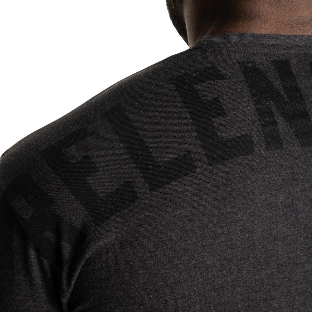 T-shirt standard Gasp Skull, gris foncé chiné