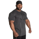 Gasp Skull Standard Tee Dark Grey Melange