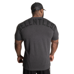 T-shirt standard Gasp Skull, gris foncé chiné