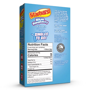 Starburst - Zero Sugar Singles To Go Drink Mix - Pak 6