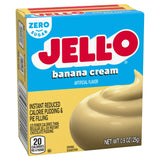 Jell-O Zero Sugar Instant Pudding & Pie Filling – Reduced Calorie Dessert Mix (1oz)