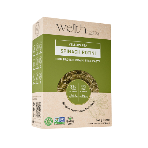 Wellth Foods - High Protein Pasta Alternative - 340g