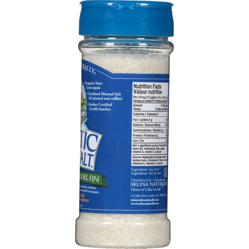 Celtic Sea Salt - Fine Groundv - 227g