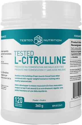 Tested Nutrition - Tested Citrulline - 360g