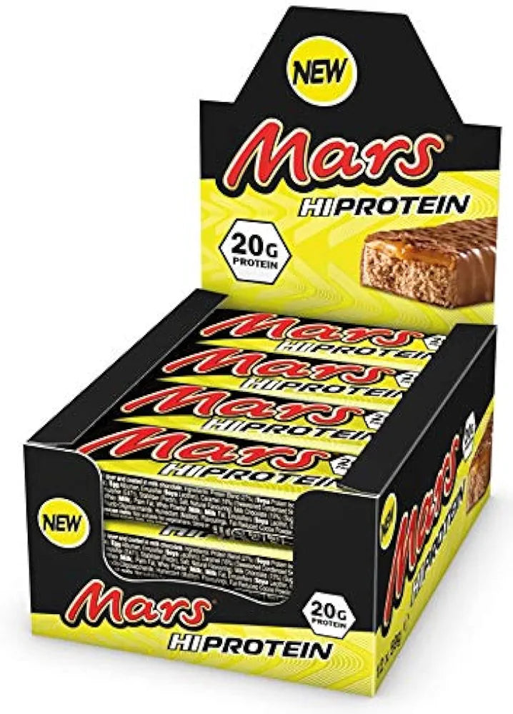 Mars - Barre protéinée Hi Protein - Boîte 12