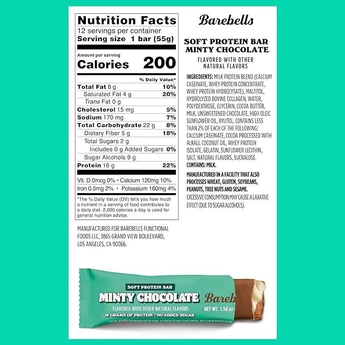 Barebells - Soft Protein Bar - 55g