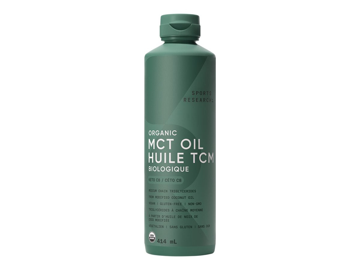 Sports Research - Organic MCT Oil C8 - 414ml – vikingsnutrition