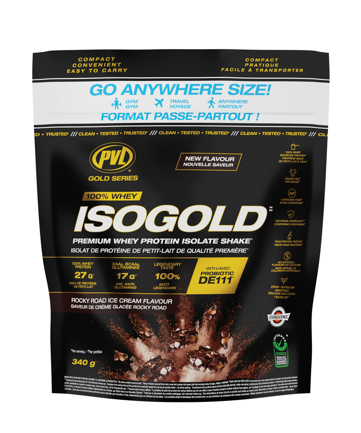 PVL - Gold Series IsoGold Whey Isolate - 10 serving