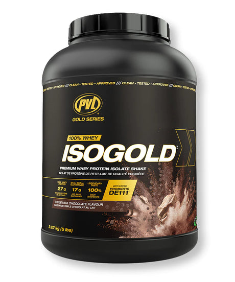 PVL - IsoGold Premium Whey Isolate Shake - 5lbs