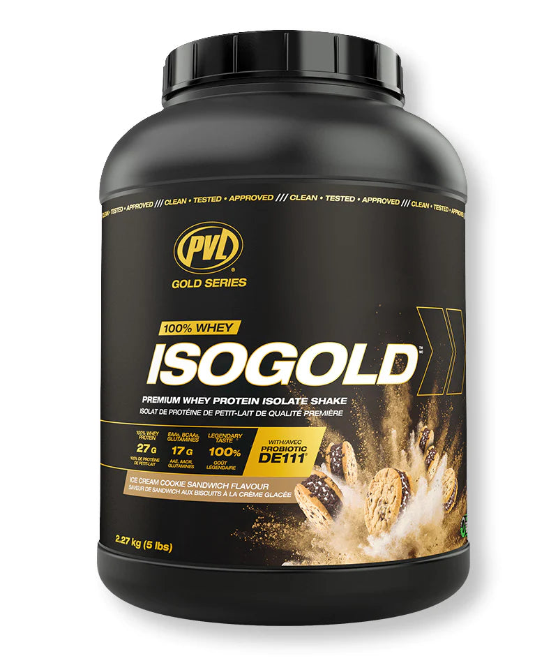 PVL - IsoGold Premium Whey Isolate Shake - 5lbs