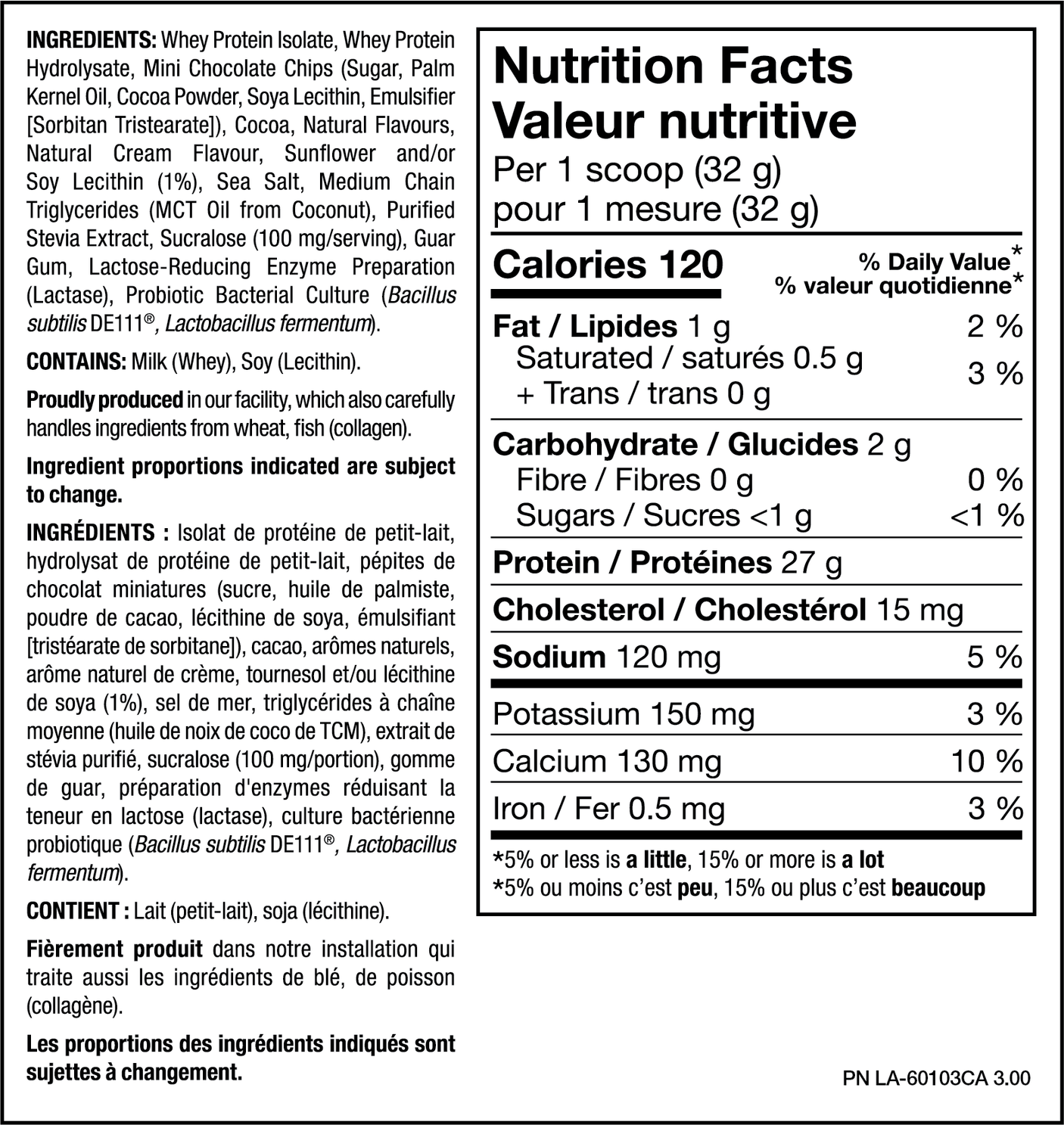 PVL - IsoGold Premium Whey Isolate Shake - 5lbs