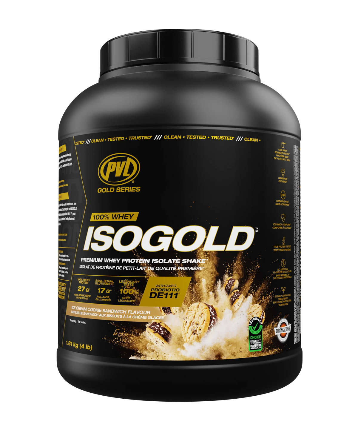 PVL - Gold Series IsoGold Whey Isolate - 4lb
