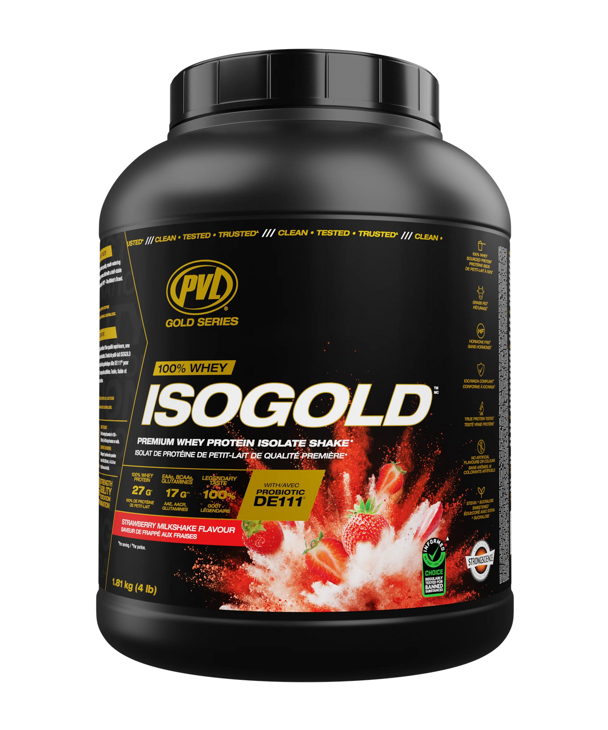 PVL - Gold Series IsoGold Whey Isolate - 4lb