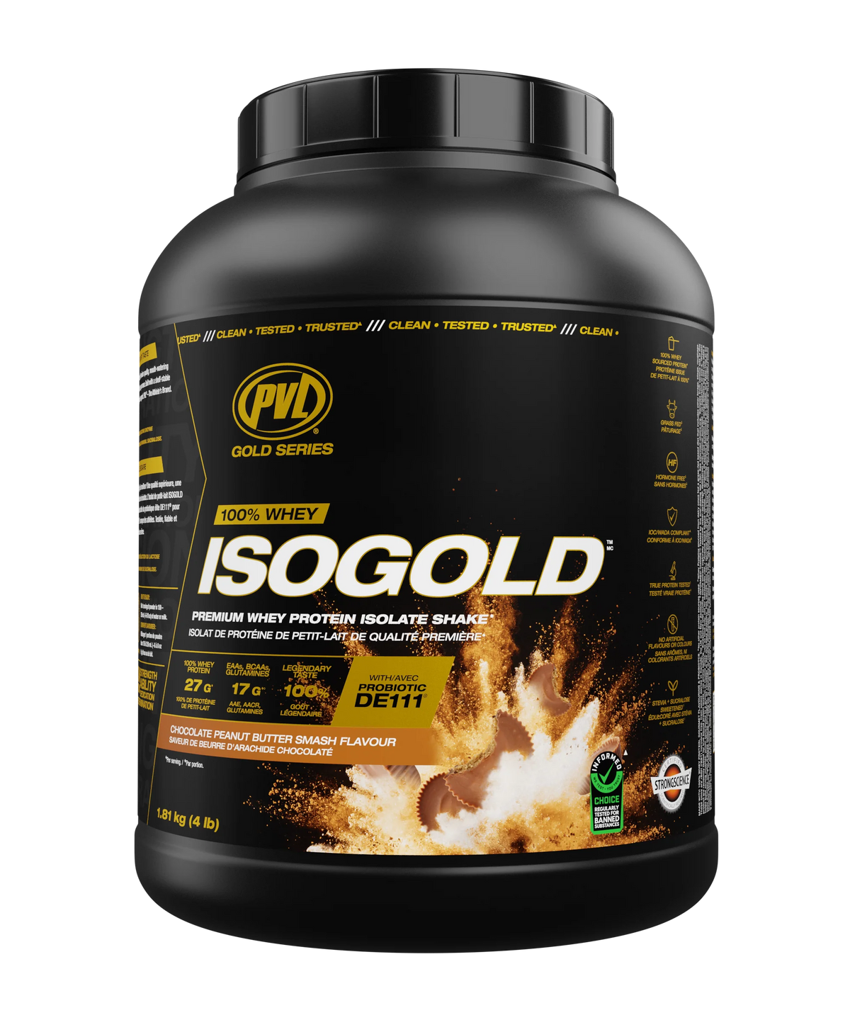 PVL - Gold Series IsoGold Whey Isolate - 4lb