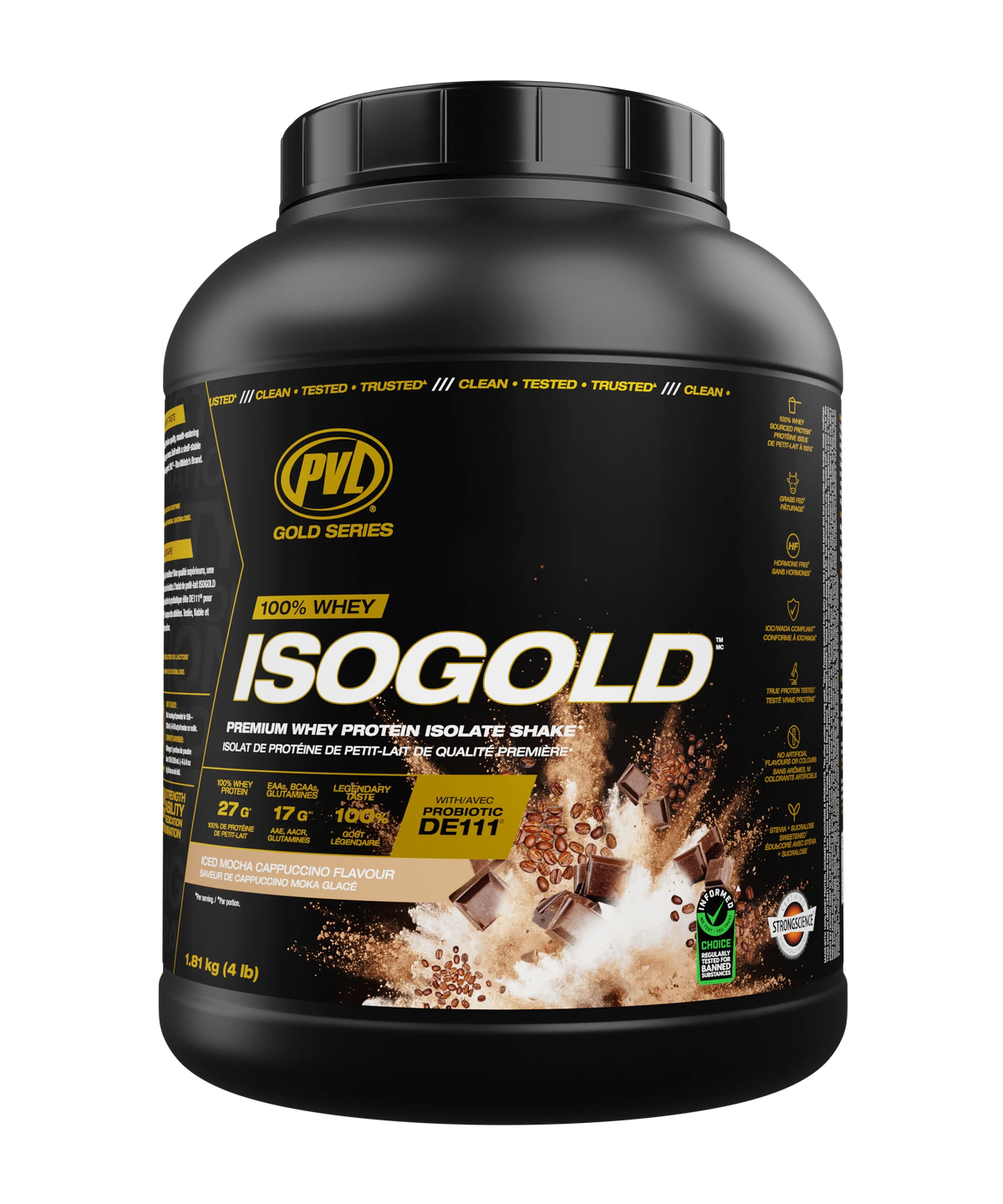 PVL - Gold Series IsoGold Whey Isolate - 4lb