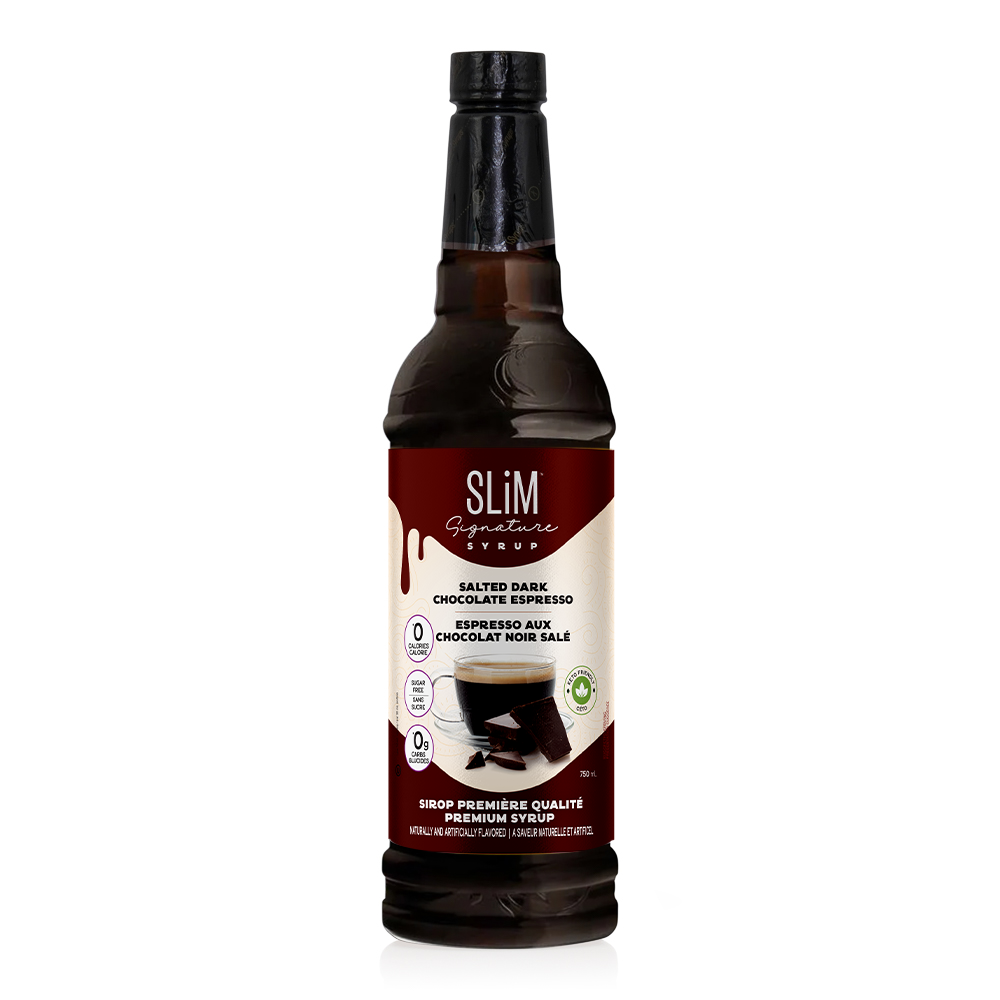 Slim Signature Syrups - 0 Calories Sugar Free Syrup - 750ml