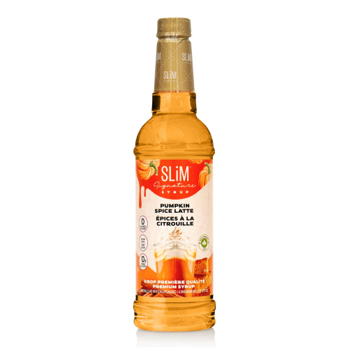 Slim Signature Syrups - 0 Calories Sugar Free Syrup - 750ml