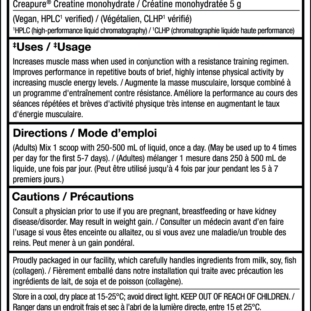 PVL - Gold Series Creapure® Creatine - 410g