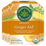 Traditional Medicinals- Ginger Aid - 16 tea bags