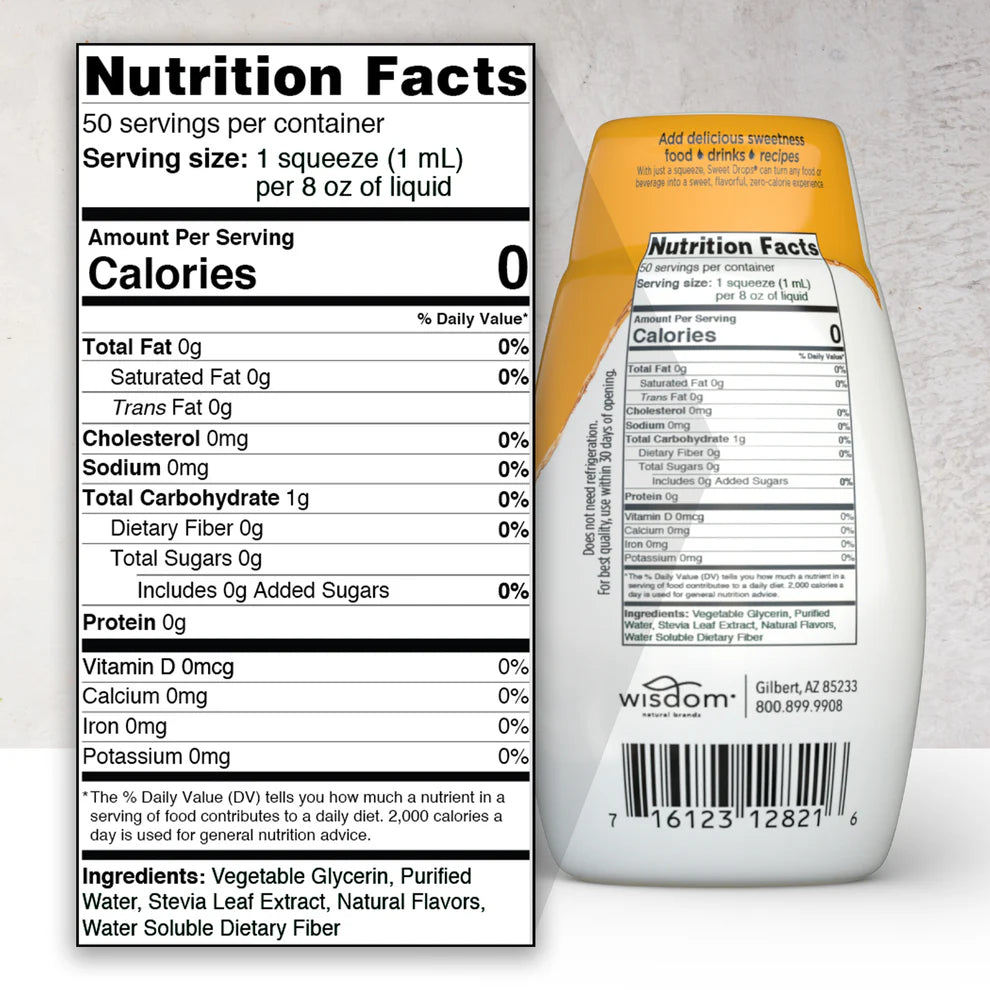 Sweet Leaf - Sweet Drop with Stevia