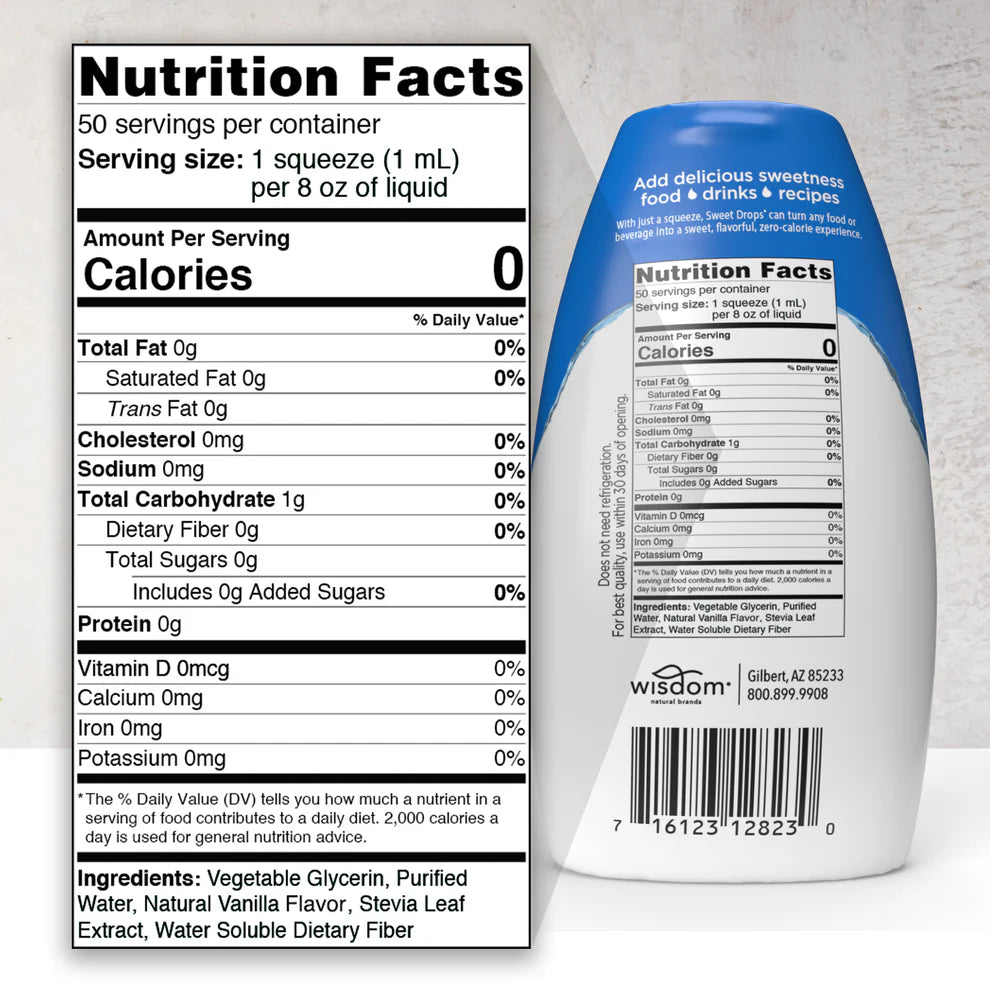 Sweet Leaf - Sweet Drop with Stevia