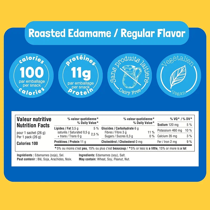 Go Nutrition - Go Beanz Crunchy Roasted Edamane by Jimmy Sevigny - 26g